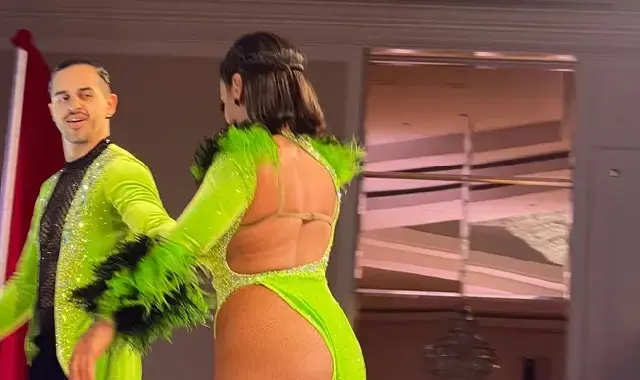 Salsa dance class practice session video thumbnail